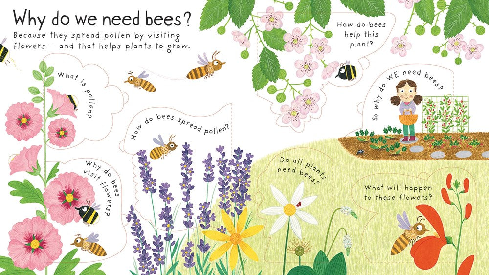 Why Do We Need Bees? Lift the Flap Board Book