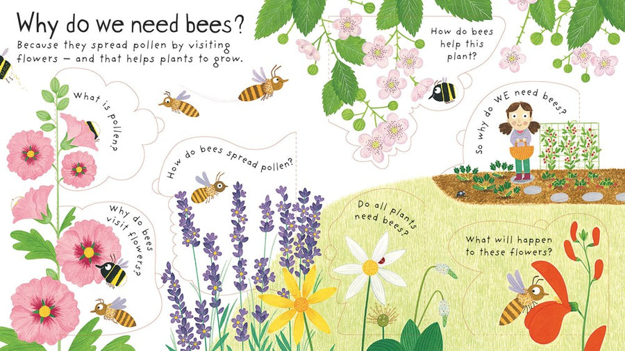 Why Do We Need Bees? Lift the Flap Board Book