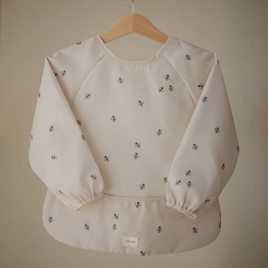 Long Sleeve Bib - Bees