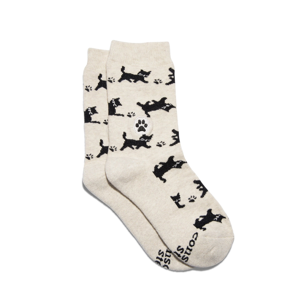 Socks That Save Cats - Beige Cats