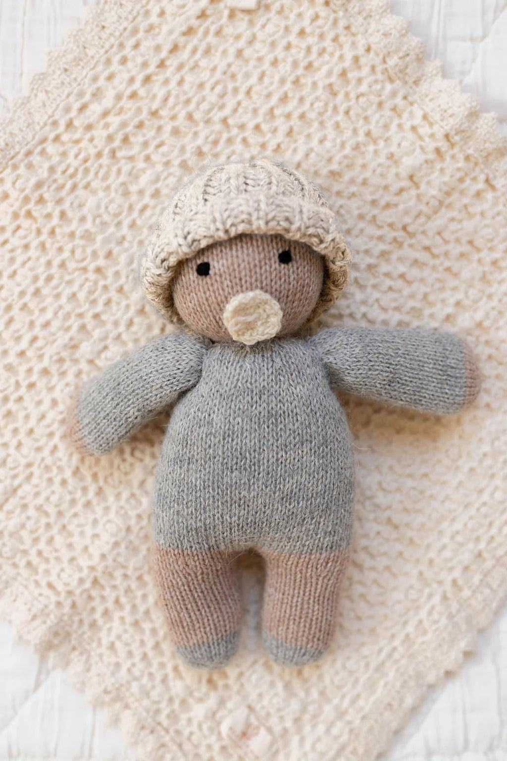 Knit Baby Doll - Beige