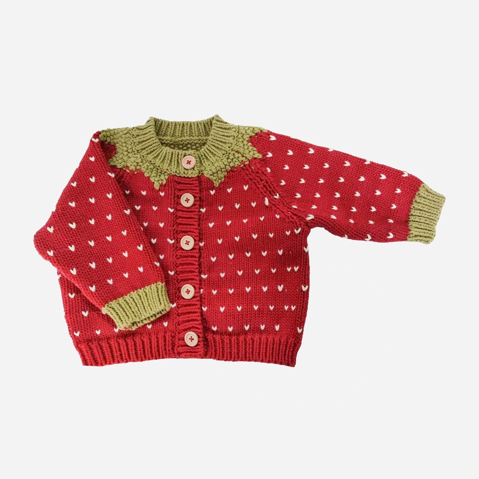 Strawberry Cardigan