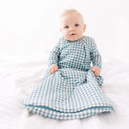 Blue Small Gingham Sleep Sack (1.0 TOG)