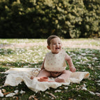 Silicone Baby Bib - Bows