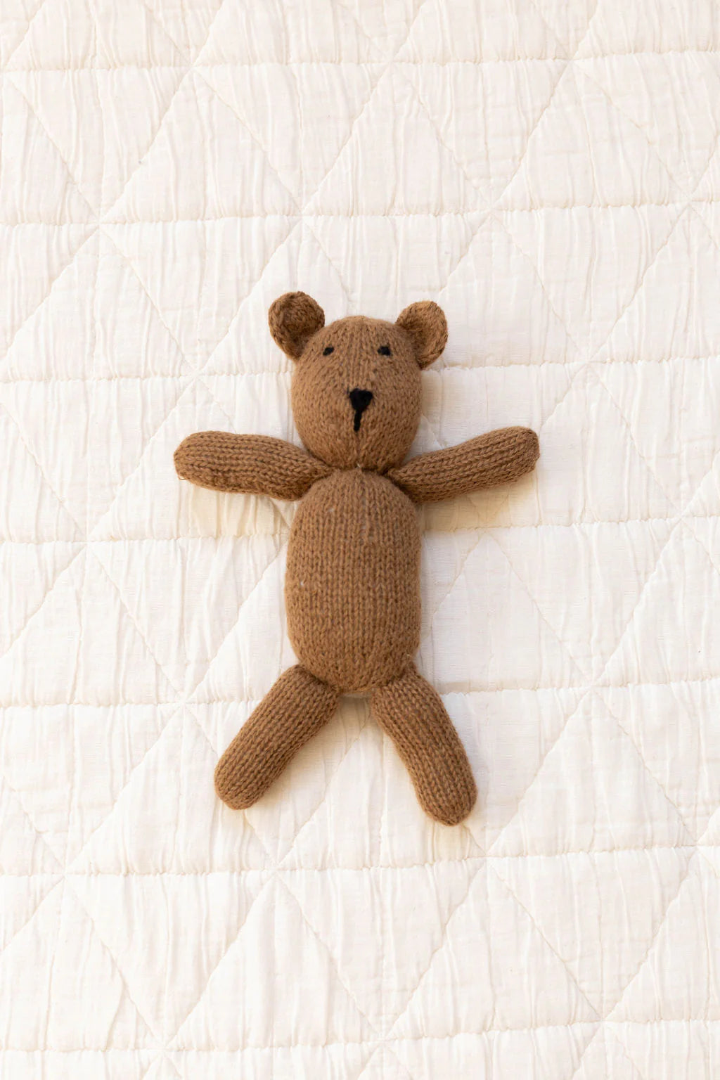 Knit Teddy - Biscuit