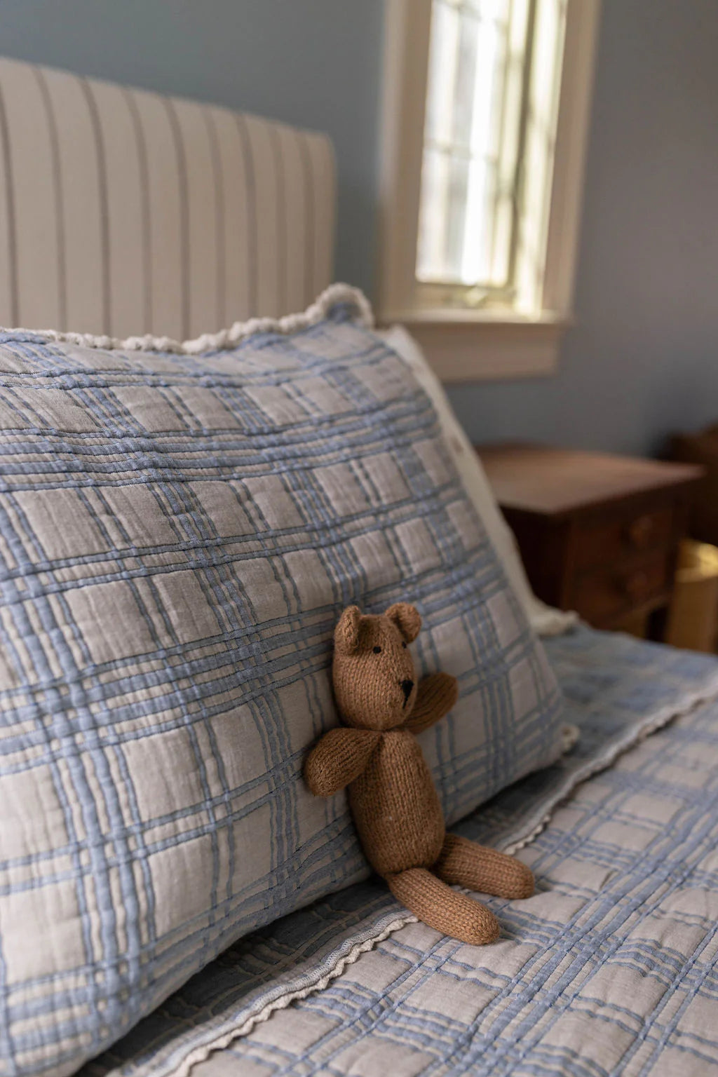 Knit Teddy - Biscuit
