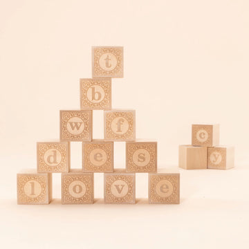 Alphablank Lowercase ABC Blocks