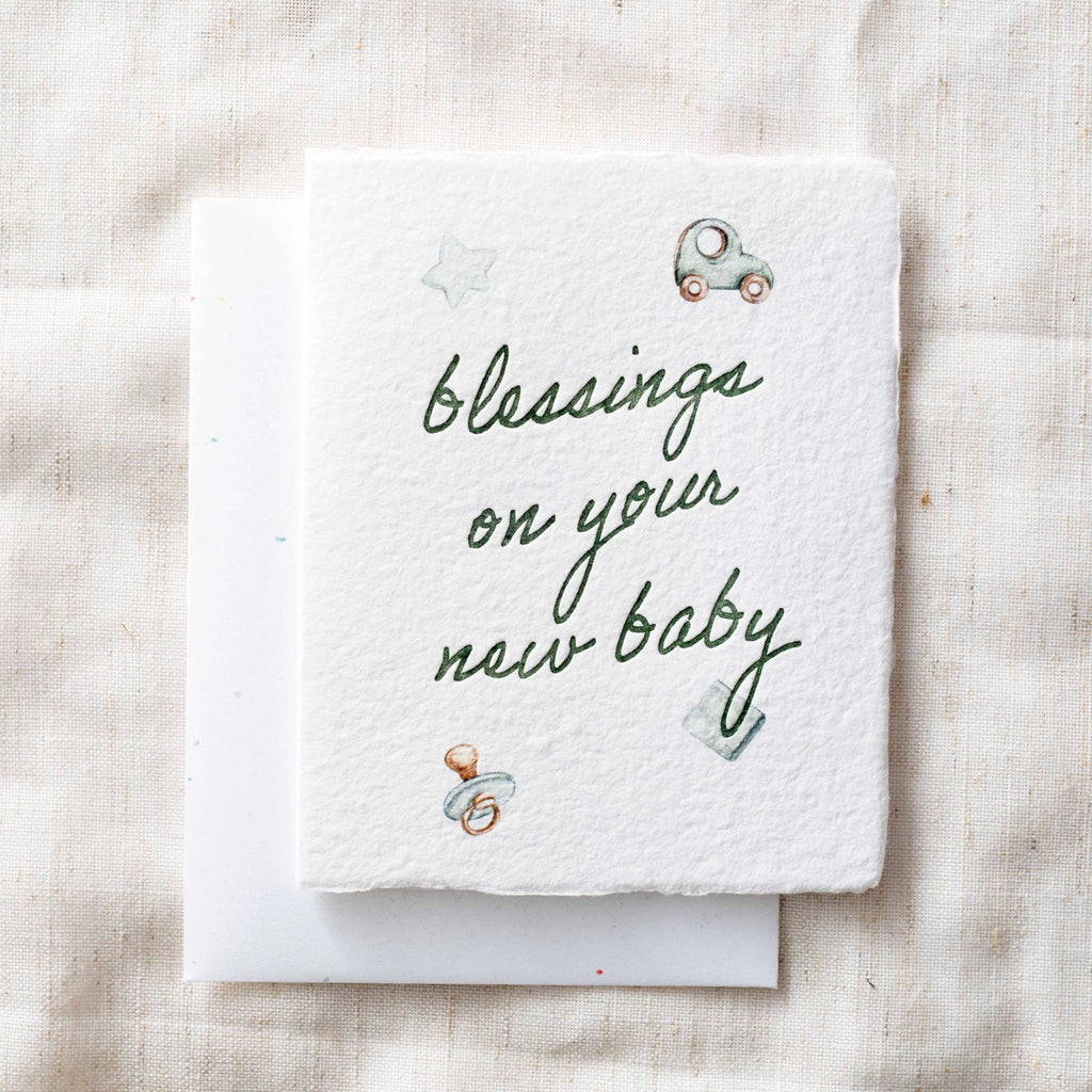 Blessings on Your New Baby Card