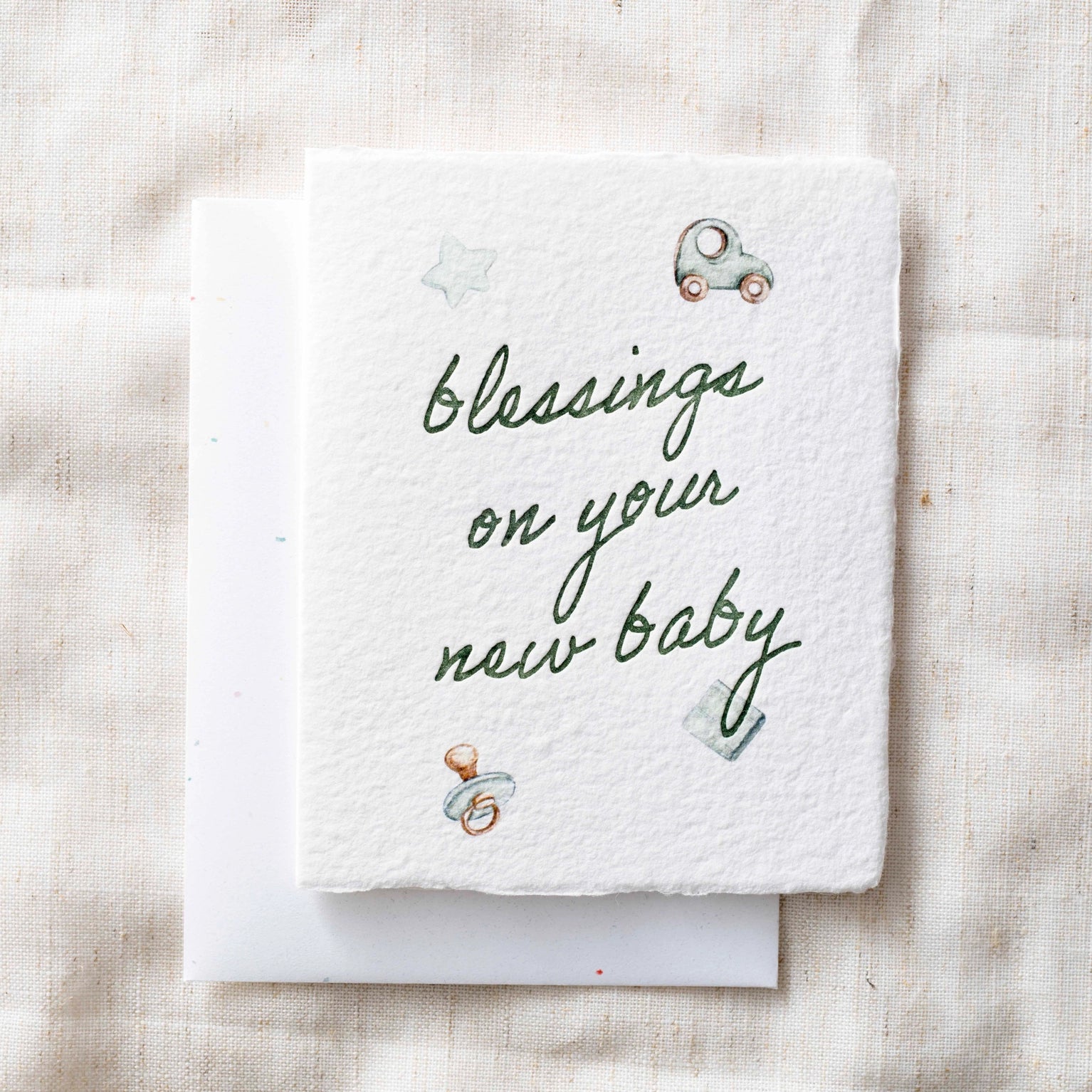 Blessings on Your New Baby Card