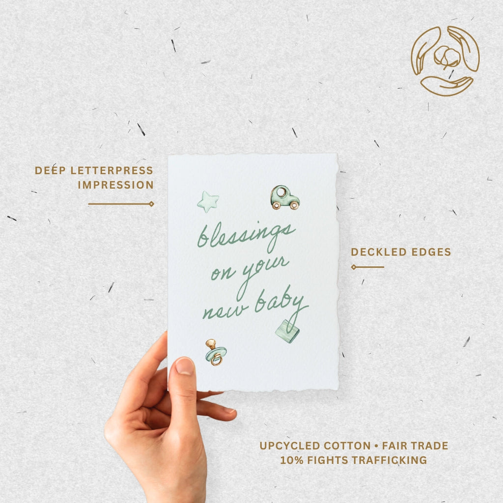 Blessings on Your New Baby Card