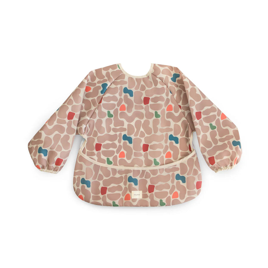 Long Sleeve Bib - Abstract Blob