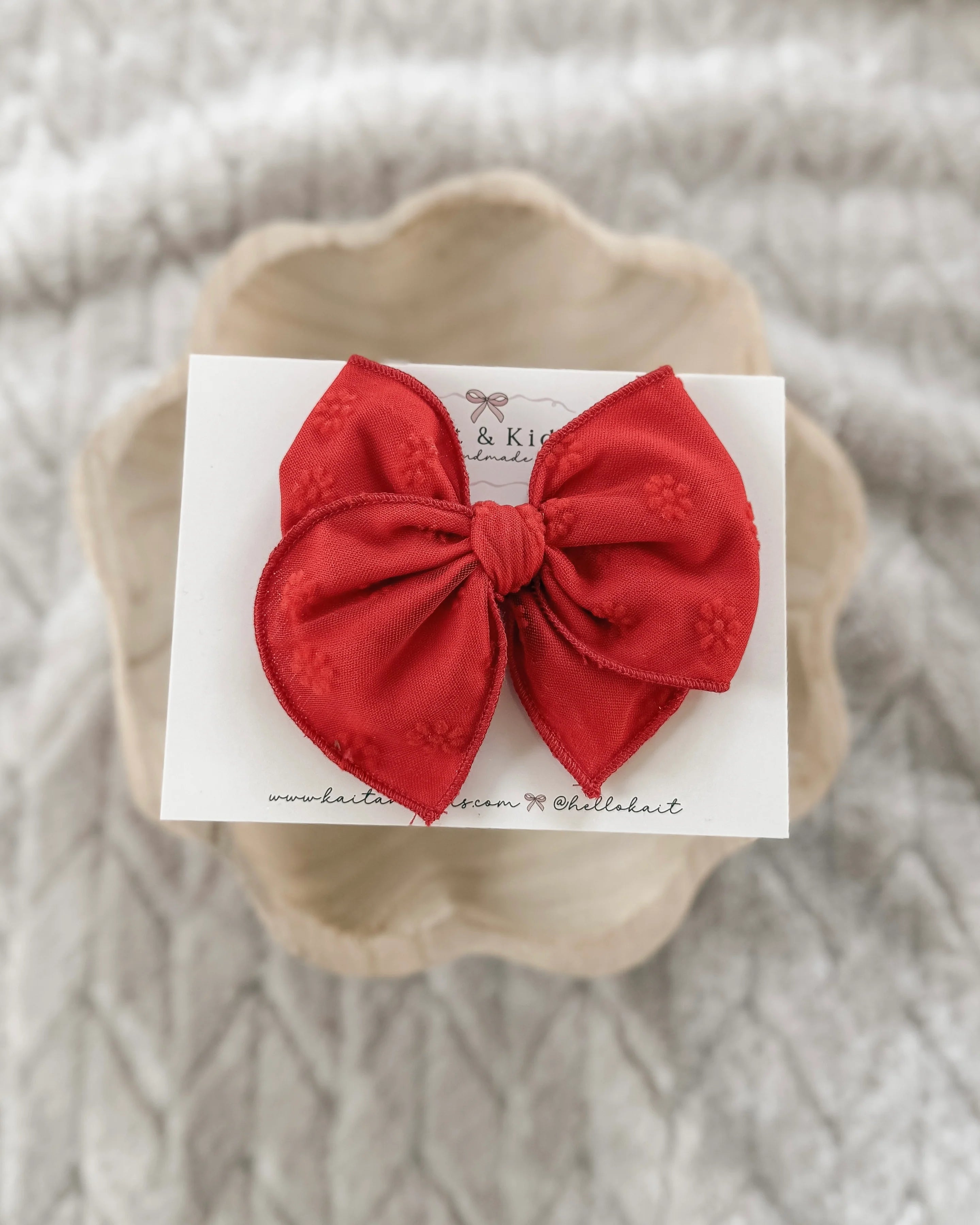 Christmas Bloom Fable Bow