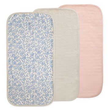 Changing Pad Liner (3 Pack) - Blue Flowers Combo