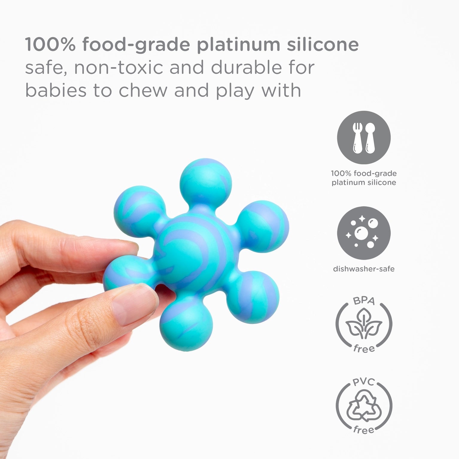 Joinibbles Silicone Teether Toy - Pink