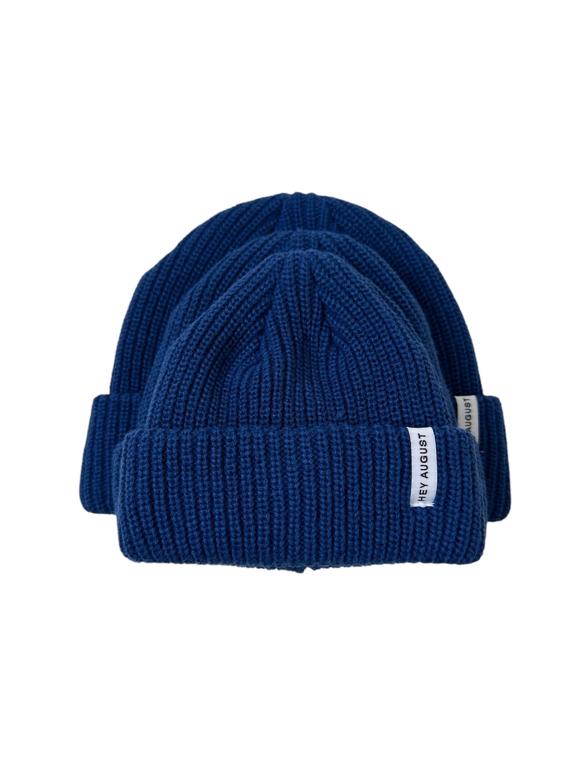 Cobalt Thick Knit Beanie