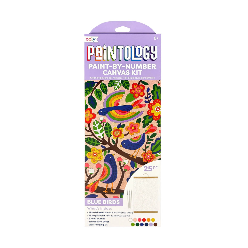 Paintology Paint by Number Kit - Blue Birds