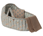 Large Blue Carry Cot