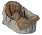 Large Blue Carry Cot