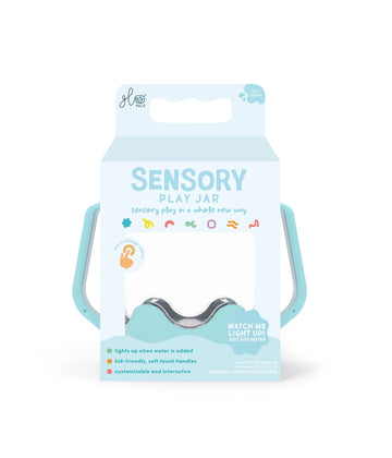 Sensory Play Jar - Frosty Blue