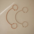 Adjustable Silicone Strap 2-Pack - Blush & Shifting Sand