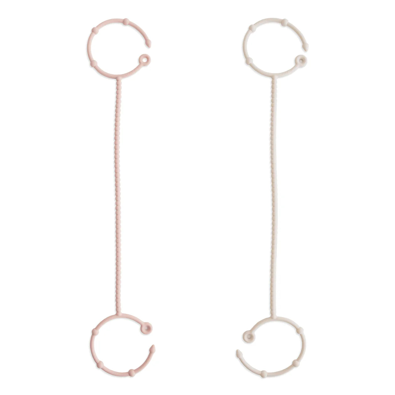 Adjustable Silicone Strap 2-Pack - Blush & Shifting Sand