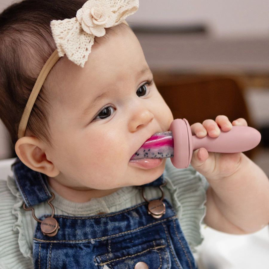 Baby-Led Gumline Feeder - Blush