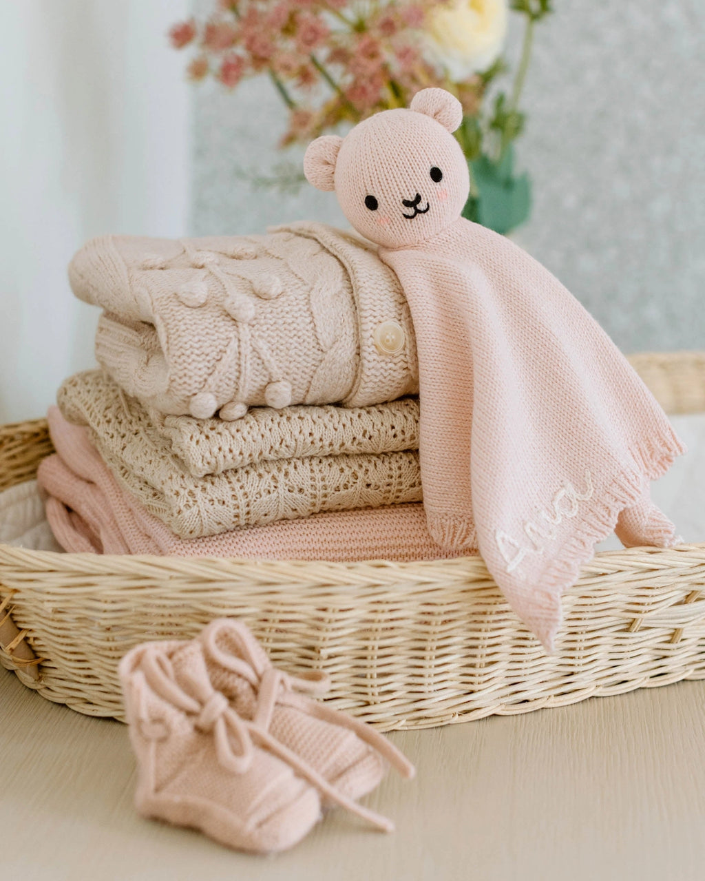 Blush Baby Bear Lovey