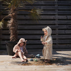 Organic Bear Robe - Blush