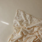 Organic Cotton Muslin Swaddle - Bows