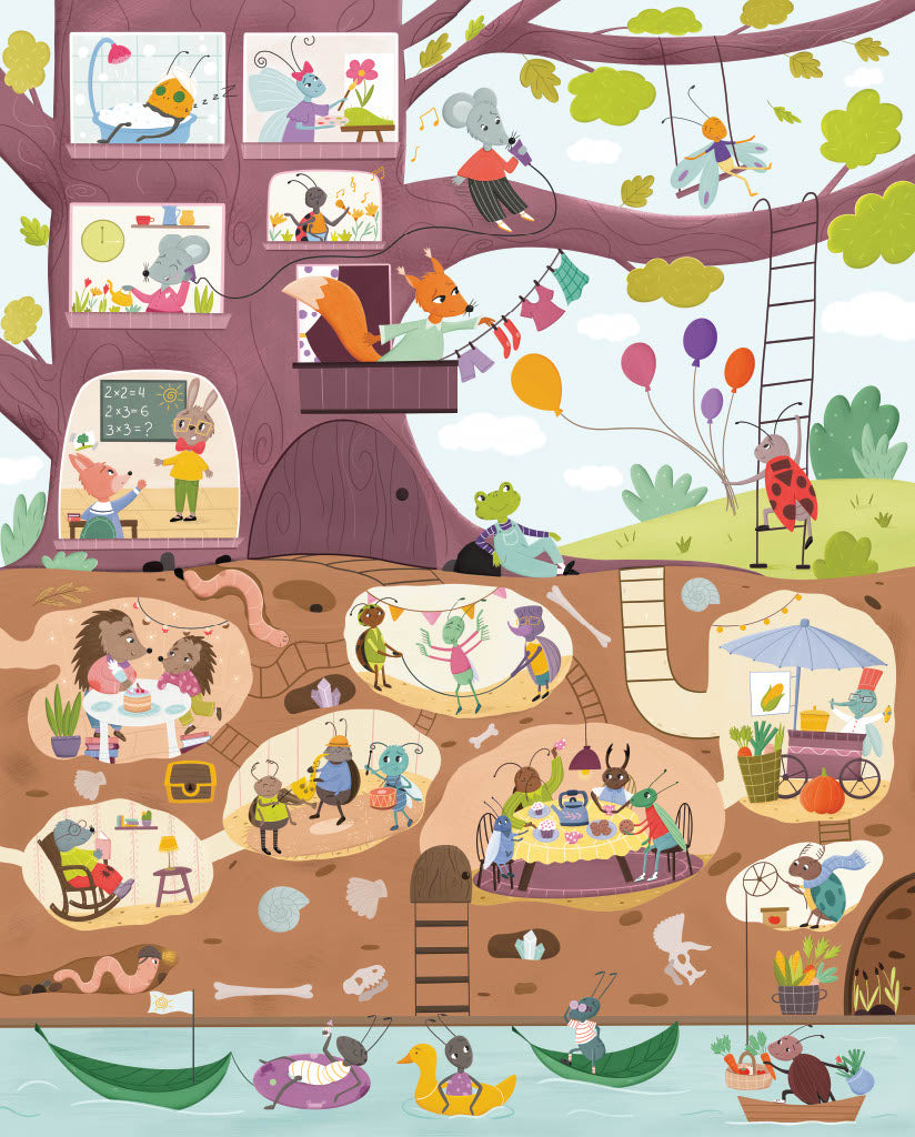 Beneath the Branches Puzzle (200 Piece)