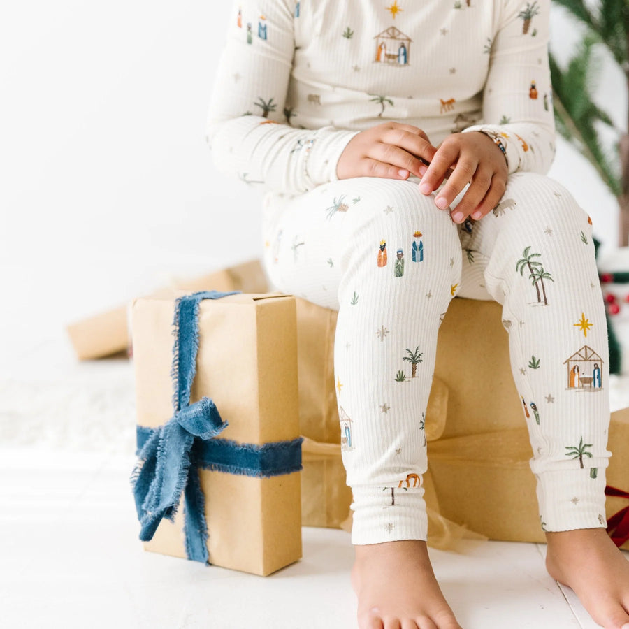 Nativity Ribbed Two-Piece Set