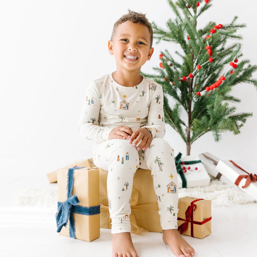 Nativity Ribbed Two-Piece Set
