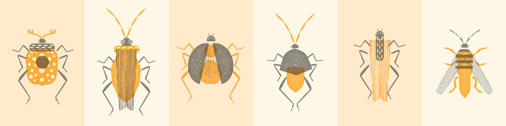 Stamp Bugs Set