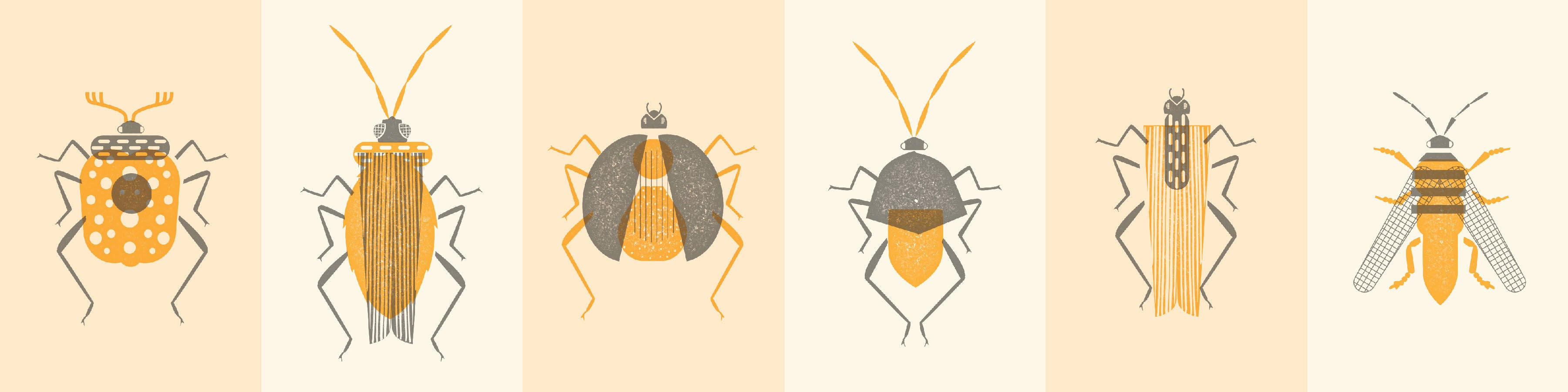 Stamp Bugs Set