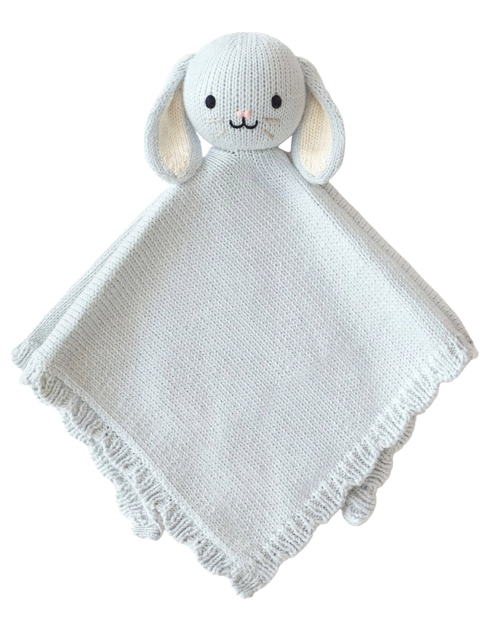 Blue Baby Bunny Lovey