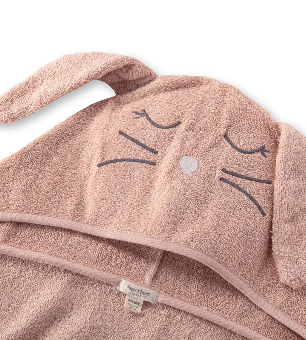 Organic Cotton Toddler Hooded Bunny Towel