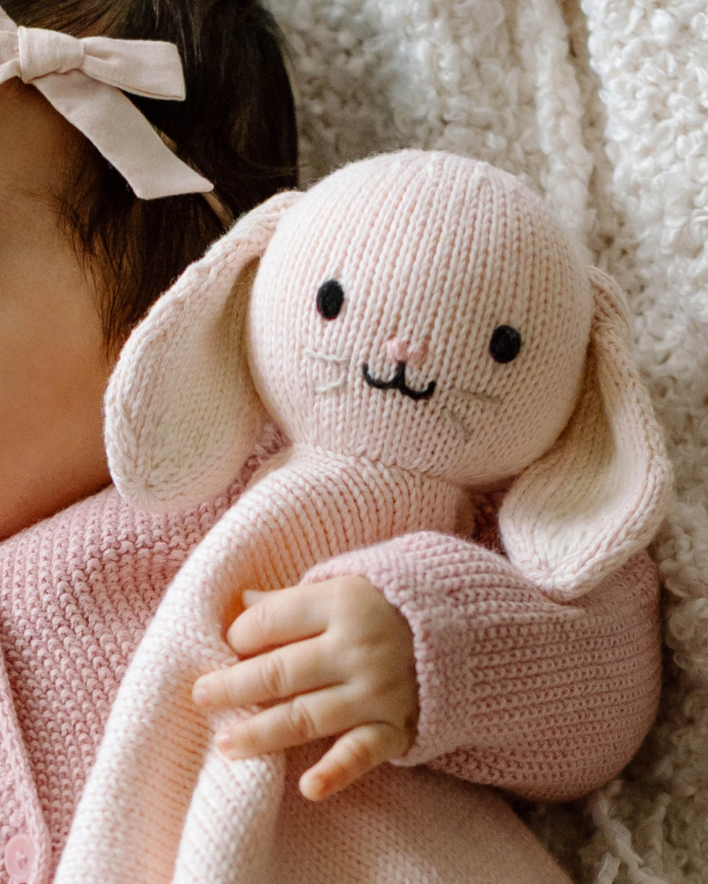 Blush Baby Bunny Lovey