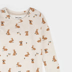 Creme Bunnies Pajama Set