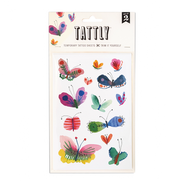 Butterfly Frenzy Tattoo Sheets