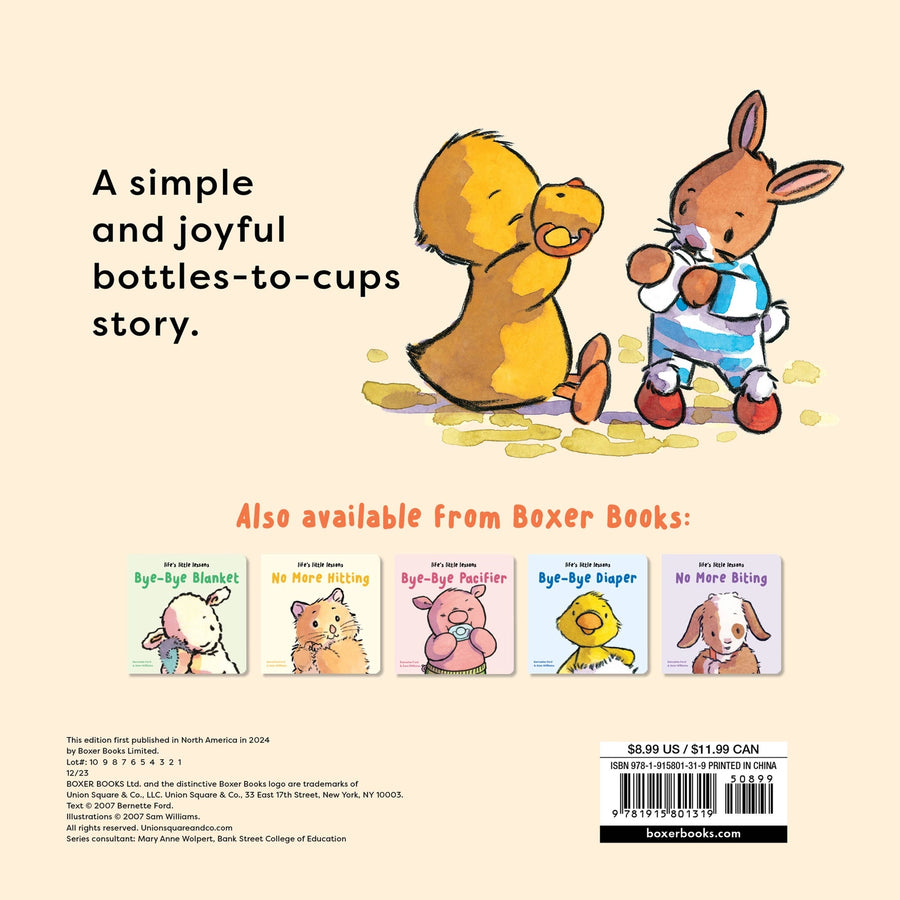 Life's Little Lessons: Bye Bye Bottle Board Book