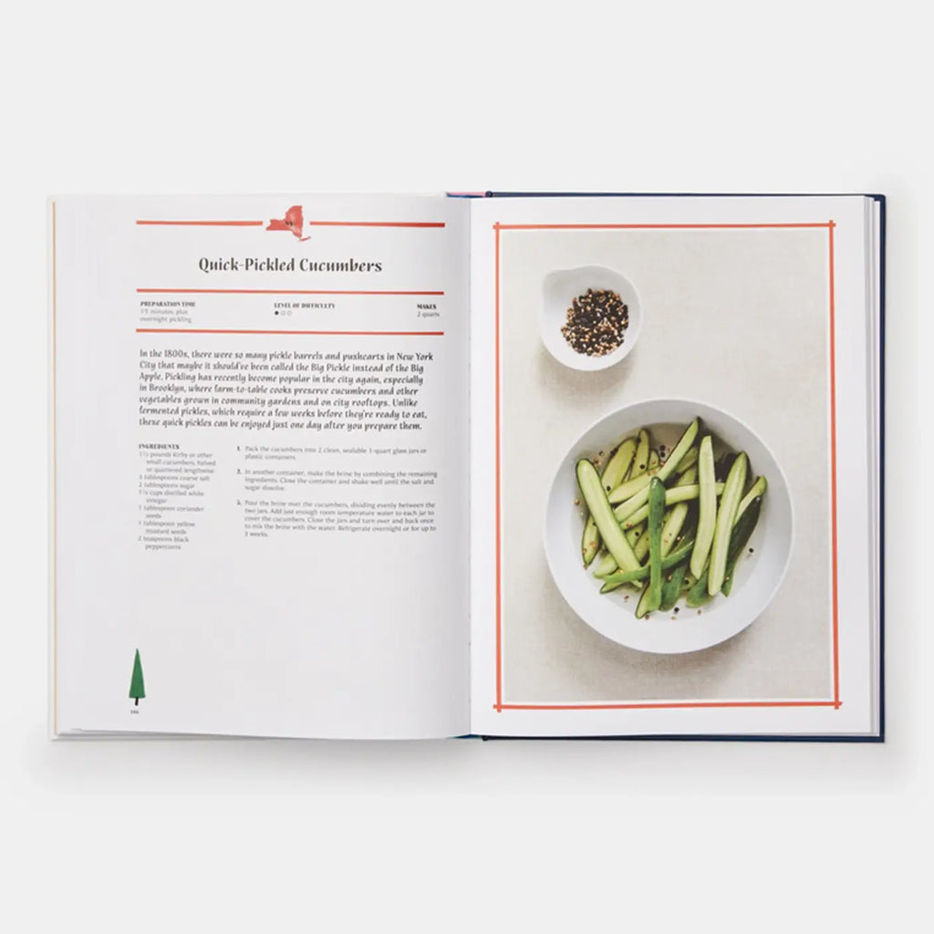 United Tastes Of America: Atlas & Recipes From Every State