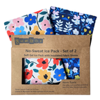 Gel Ice Packs 2-Pack - Floral Prints