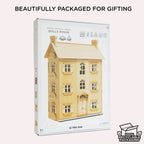Grand Natural Wood Dolls House