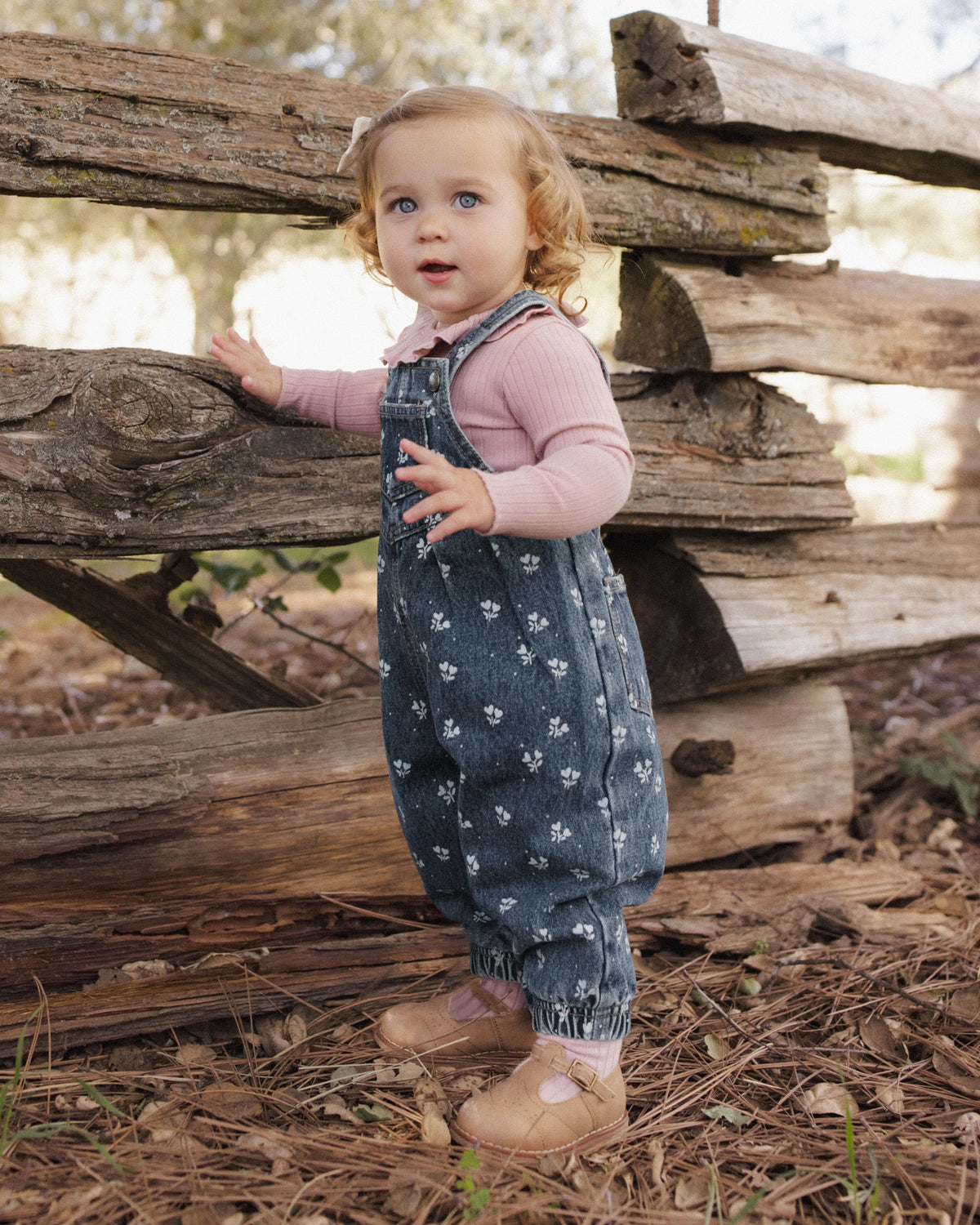 Heart Ditsy Vintage Overall