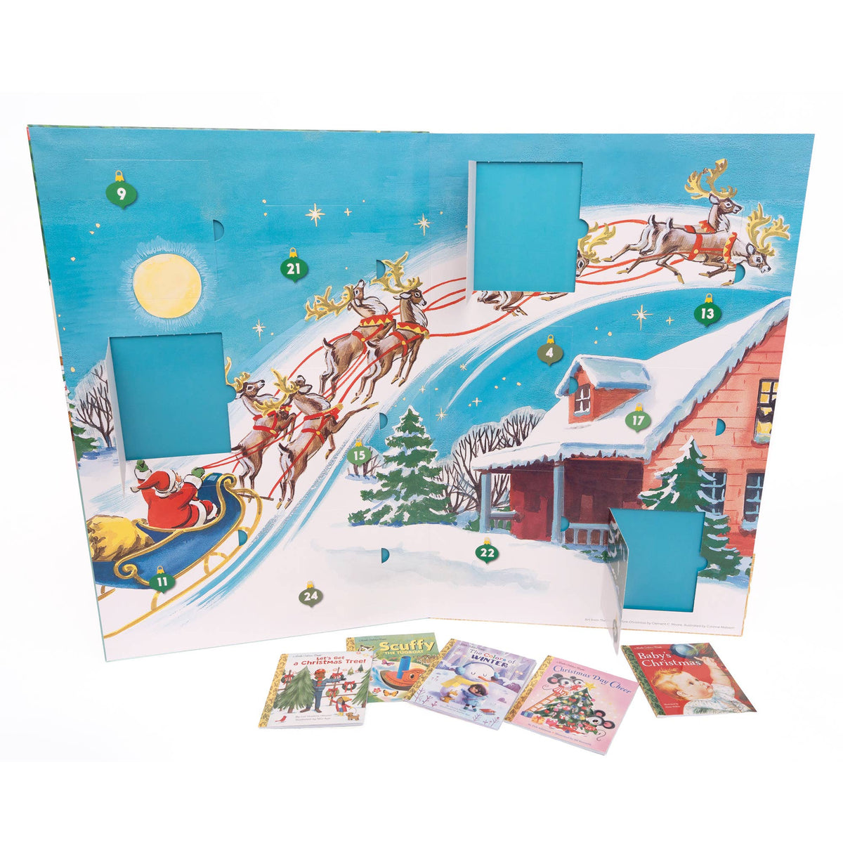 Little Golden Books Advent Calendar: Countdown to Christmas
