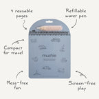 Reusable Water Color Pad -Vehicles