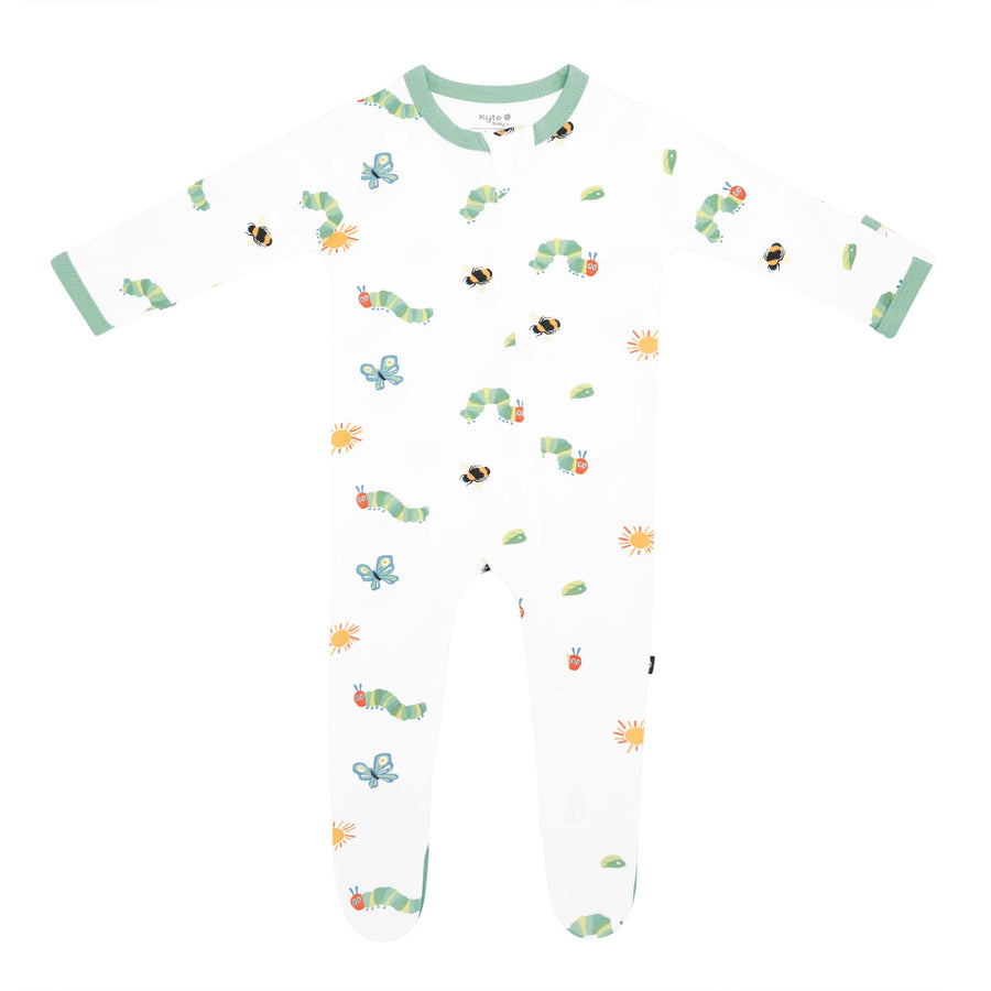 The Very Hungry Caterpillar™ Bamboo Zippered Footie
