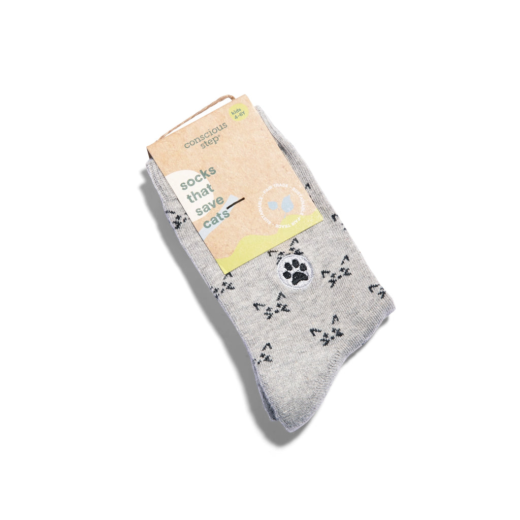 Socks That Save Cats - Grey Cats