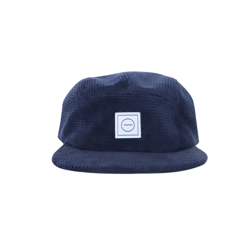 Slate Corduroy Five-Panel Hat