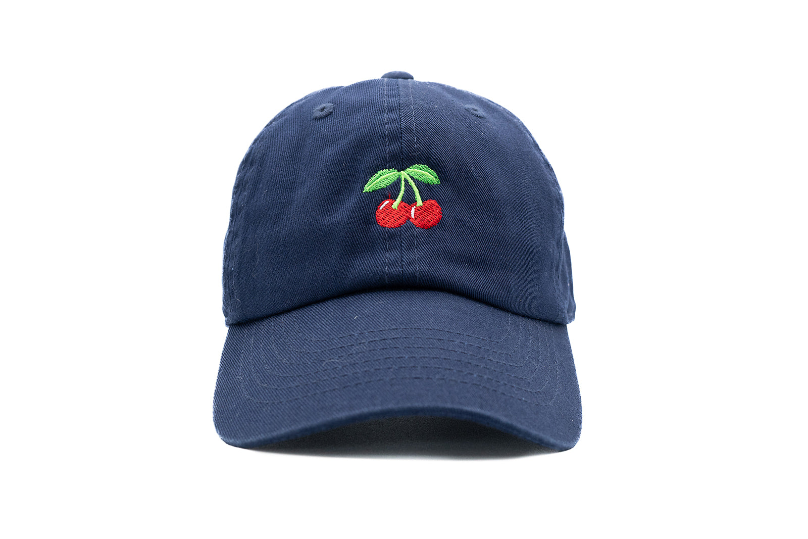 Cherry Navy Baseball Hat